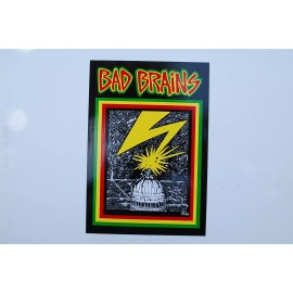 Bad Brains Sticker Vinyl Decal 5" X 3.5" Punk Rock (318)