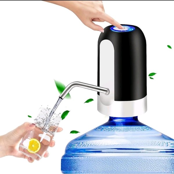One-Touch, Portable Water Pump Dispenser for 2-5 Gallon Bottle -