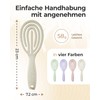 BellaValentino - 100% Biodegradable Wheat Straw Hair Brush - Environmentally
