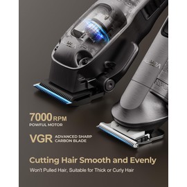 VGRPRO Hair Clippers for Men Professional, Cordless Hair Clippers for Hair Cutting, Mens Clippers and Trimmers Set, Electric Hair Trimmer for Men with Package Box