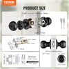 VEVOR Smart Door Knob, Fingerprint Smart Lock with APP Control,
