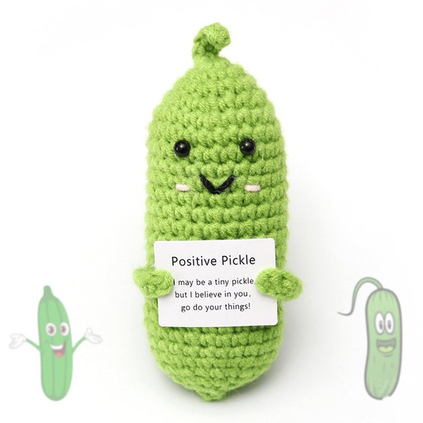 Emotional Support Positive Pickle Funny Gift for Her Him Cute
