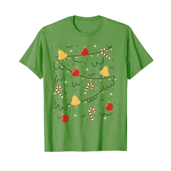 Pretend I'm A Christmas Tree Lazy Christmas Costume Mens Kid