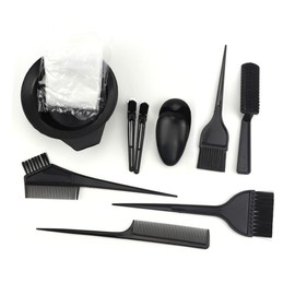 Healeved 11pc Hair Dye Kit Bowl Tools Hair Coloring Set for Home Salon Reusable Washable Hair Dye Supplies