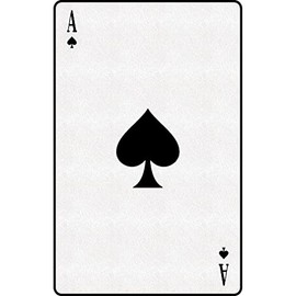SP12583 Ace of Spades Card Playing Cards Prop Cardboard Cutout Standee Standup