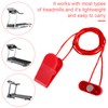 lasuroa 2pcs Treadmill Magnet Safety Keys, 2 Sizes Magnetic Safety