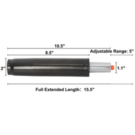 Homend Black Office Chair Gas Lift Cylinder Replacement Universal Size Heavy Duty Gas Cylinder for Chairs