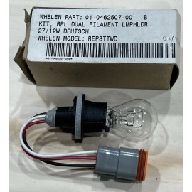 Whelen Genuine Whelen 01-0462507-00 Dual Filament Bulb Deutsch 27/12w REPSTTWD Nos