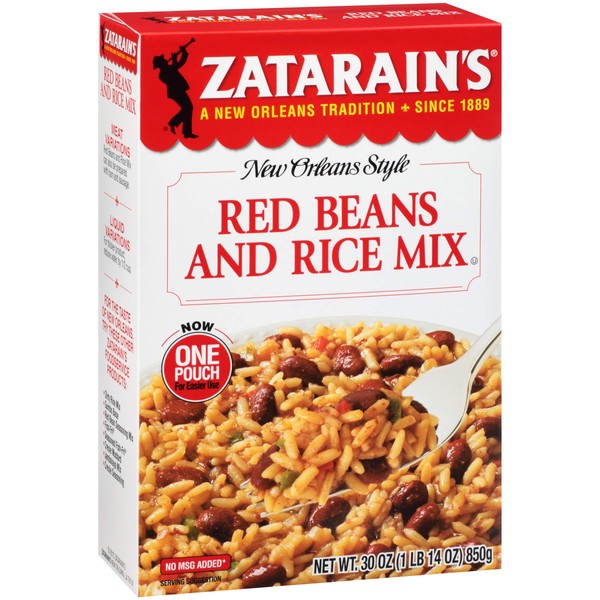 Zatarain's Red Beans and Rice Mix, 30 oz