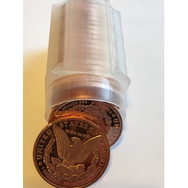 Twenty 1 OZ. Morgan .999 Fine Copper Bullion Art Rounds
