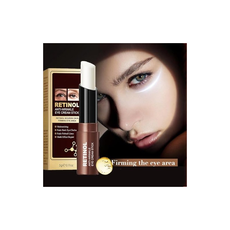 Retinol Eye Stick y Crema Contorno de Ojos en Barra