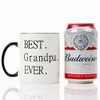 Funny Grandpa Gifts-Best Grandpa Ever Coffee Mugs 11 OZ-Novelty Birthday