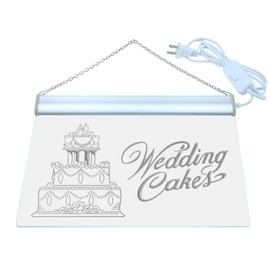 ADVPRO j436-b Wedding Cakes Shop Bar Bakery Neon Light Sign