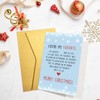 Sweet Christmas Card for Husband Boyfriend, Romantic Poem Christmas Card