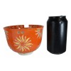 Ebros Gift Japanese Flower Blossoms Ceramic Ramen Udong Noodle Soup