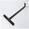 CIYODO 29 cm Black Stainless Steel T-Hook - Practical Tool