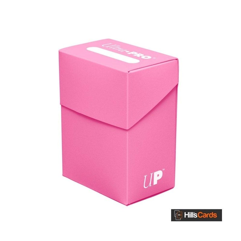 Ultra PRO Standard Deck Box, Bright Pink, 80-Cards