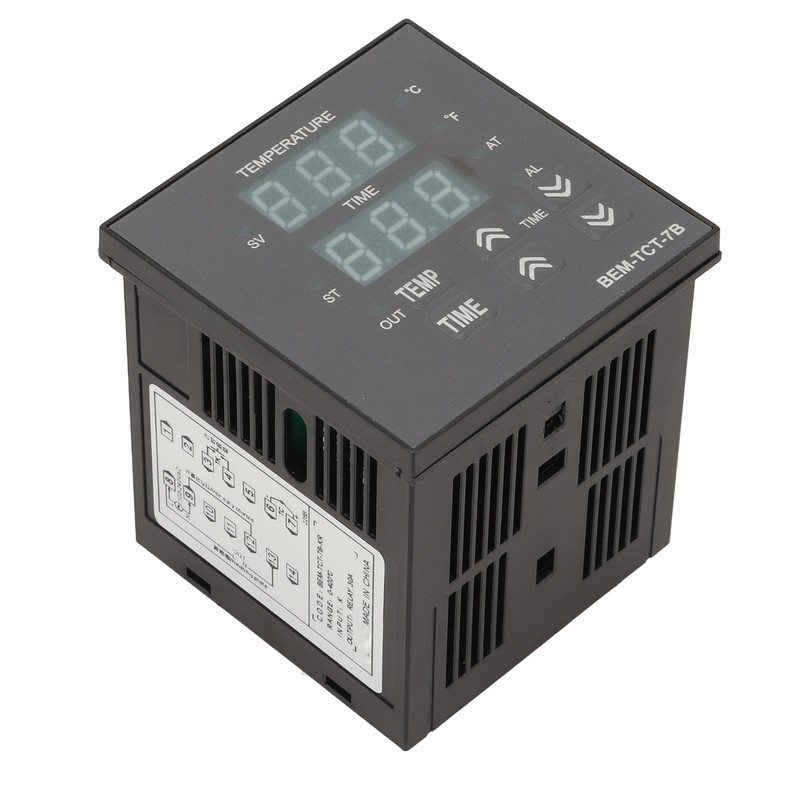 Thermostat Time Digital Display K Type Input Temperature Controller for