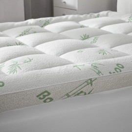 D & G THE DUCK AND GOOSE CO Cooling Mattress Topper Twin Size, Breathable Viscose Made from Bamboo Mattre...