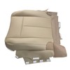Bottom Microfiber Leather AC Seat Cover Tan Fit for 2007-2014