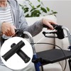 2 PCS Universal Rollator Hand Grip, Wheelchair Hand Grips Anti-Slip