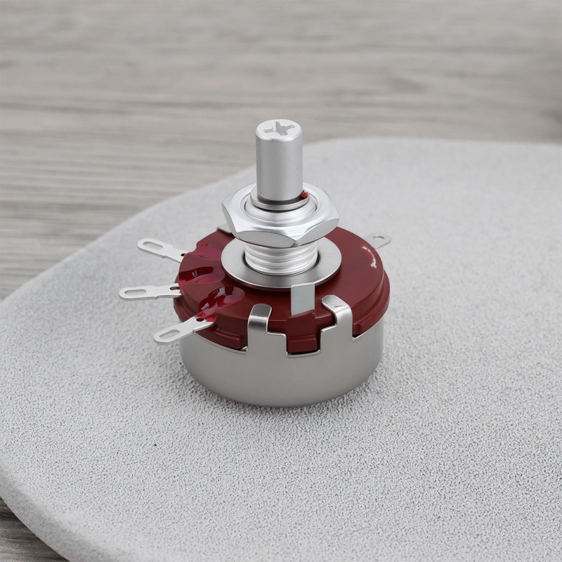 Create idea 2 Stück 2W/500k? Einstellbares Eingang-Drahtpotentiometer Wellendurchmesser 6mm WTH118