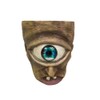 Eye Head Resin Flower Pot Decorative Indoor Outdoor Planter Round