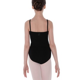 Wear Moi Prelude Girl's Cotton Elasthan Leotard, Black, Age 2/4