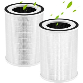 KILO Air Purifier Filter Replacement Compatible with Afloia KILO, KILOPLUS, KILO PRO, MIRO, MIRO PRO And MORENTO MR-Kilo, Kalo HEPA 13 Filter, 3-Stage Filtration System, 2 Pack
