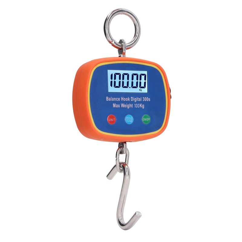 Digital Hook Scale LCD Display Mini Handheld Portable Hanging Balance
