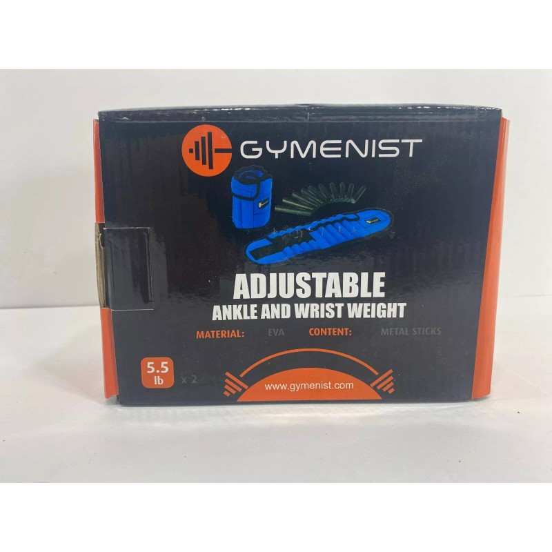Gymenist Pair Of Adjustable Ankle Weights Can Be Adjusted Easily