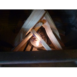 Kindlecone - Natural pine cone firelighters - Winter Warmer - Box of 12