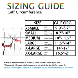 BOPEAN 2PCS Soccer Shin Guards Pads for Kids Youth Adult, Calf Sleeve Compression with Honeycomb Pads Support for Football Baseball Taekwondo Boxing MTB Protective Gear