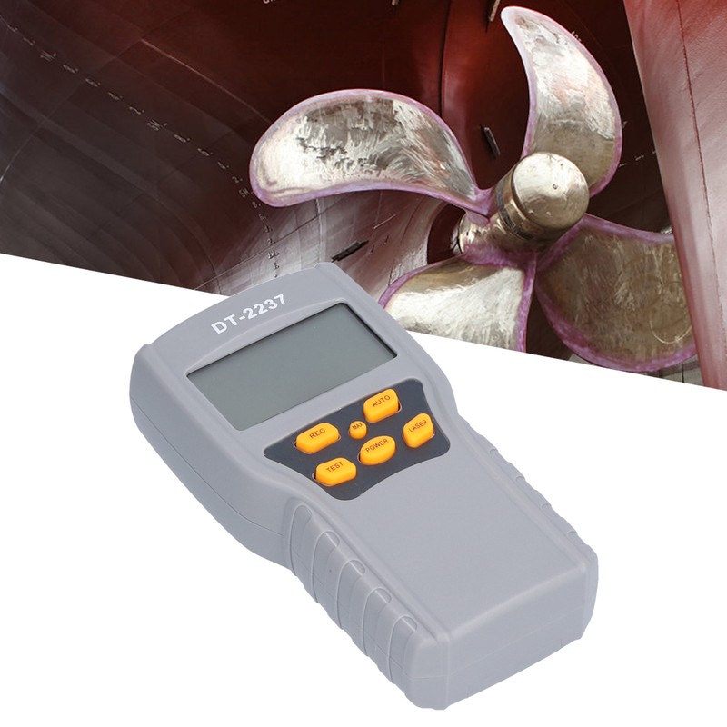 Tachometer 5 Bits LCD Display 2.5rpm~99999rpm Non Contact Digital Laser