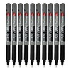 BLACK Fineliner Pens, 0.3mm Extra Fine Tip, Pack of 10,