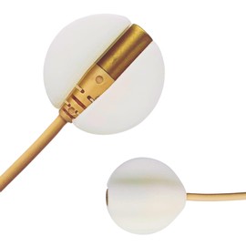 URSA MiniMount. Slim, Low-Profile and Made from Hardened Plastic. Hand-Finished for Smoothness. Includes 5x Hypoallergenic MiniMount Stickies (White, DPA 6060 (Circular Mount))