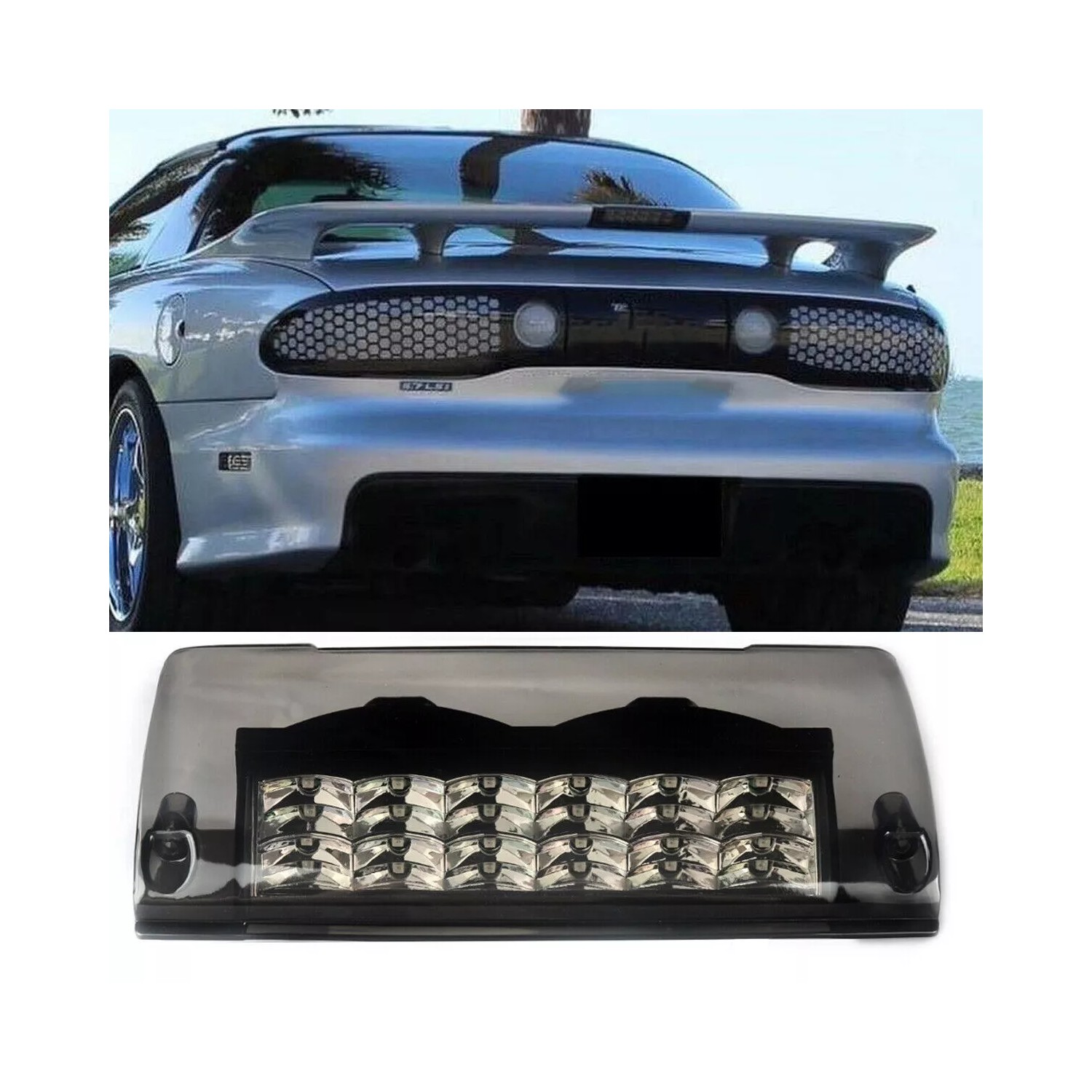 1clickautoacc 93-02 Pontiac Firebird Trans Am WS6 High Rise Spoiler 3rd ...