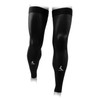Mueller Graduated Compression Performance Leg Sleeves, Black, Large