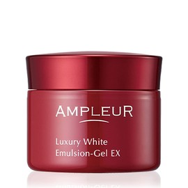 AMPLEUR Luxury White High Moisturizing Beauty Emulsion Gel "Emulsion Gel EX" 1.8 oz (50 g), Cream, Hydroquinone, Aging Care, Doctor's Cosmetics