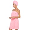 ROSYLINE Bath Towel for Women Towel Wrap with Hair Drying&Adjustable