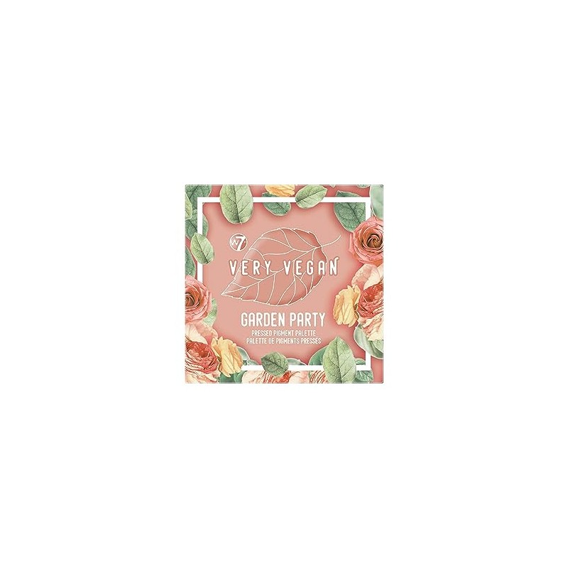 W7 Very Vegan Garden Party Eyeshadow Palette (9 Colors)
