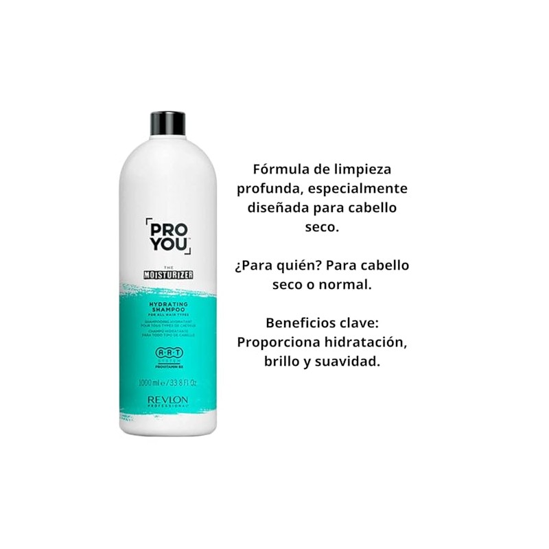 Shampoo Hidratante The Moisturizer Proyou Moisturizer | Para Cabello Seco