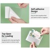 52 Pack Index Card Pockets with Top Open, 3.5 x