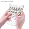 17 Keys Thumb Piano Keys Replacement Kit Manganese Steel for