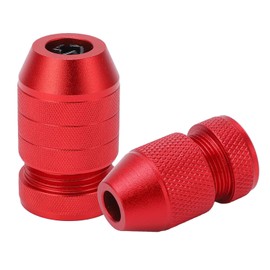 GIONAR 2 Piece Drill Depth Stop Set, Adjustable from Diameter 2-11 mm, Aluminium Drill Stop for Precise Wood Drills Wood Drilling