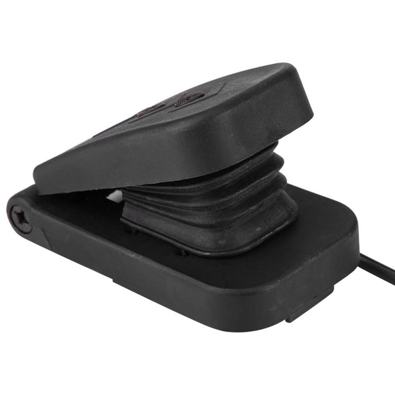 Variable Speed Pedal Electric Throttle Pedal Foot Switch Accessory,Black Plastic