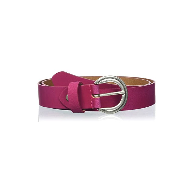 MGM Women's Coloured Basic Belt, pink
