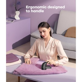 Lint Remover, Fabric Shaver for Clothes and Furniture, Sweater Shaver with 6-Leaf Blades & Safety Lock, Lint Shaver Fabric Shaver 4 Times Efficiency to Remove Pilling