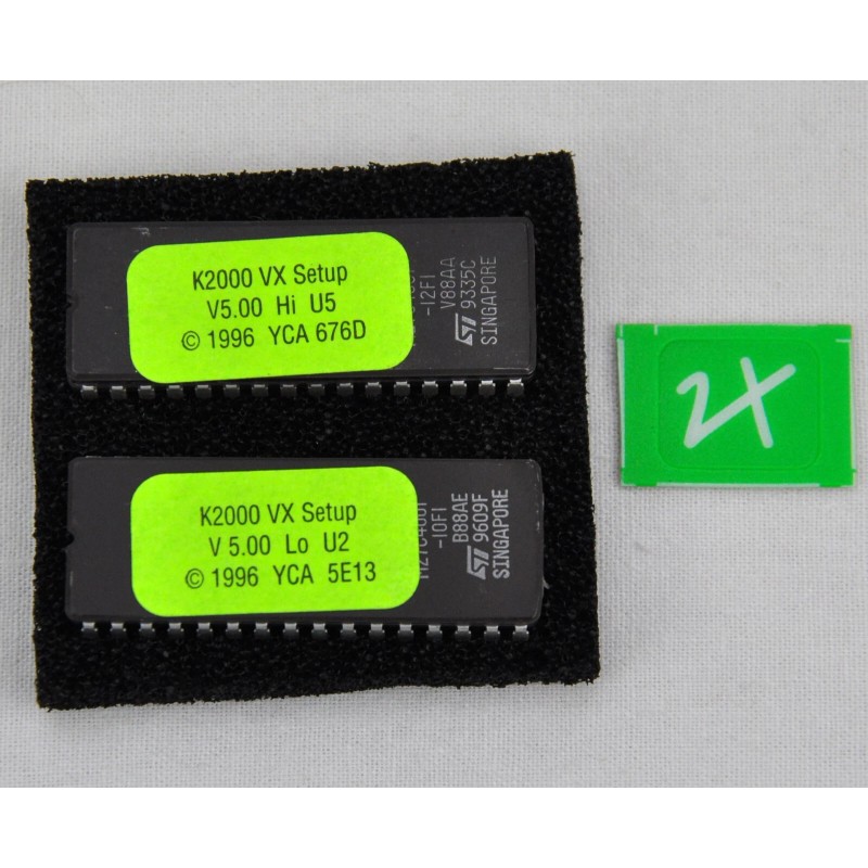 Kurzweil K2000 K200R K2Vx V5.00 Setup EPROM with Disks