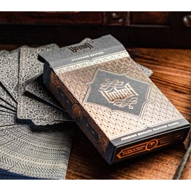 Jody Eklund Umbra Playing Cards Slate Grey - Black Inc